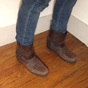 puma carina leather trainers ladies